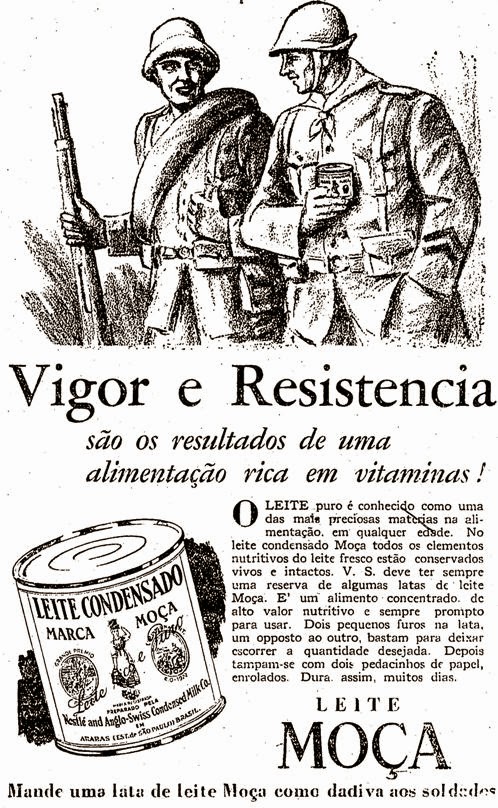 propaganda do leite moça revolução consitucionalista em 1932