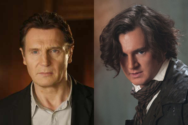 Há uns 30 anos separando os dois, por isso mesmo Liam Neeson não parece o pai do Benjamin Walker?